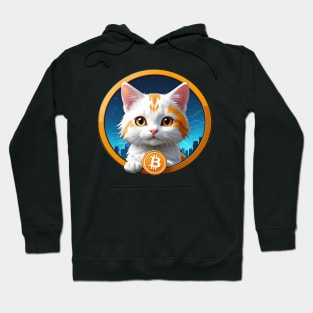 Bitcoin Kitten Hoodie